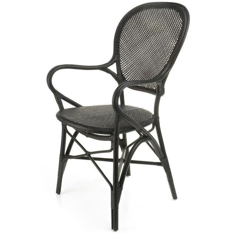 Originals Rossini Chair, Matt Black,-Excludes Cushion