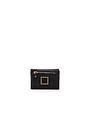 Campomaggi Wallet + Coin Purse. Leather + Studs. P/D Black