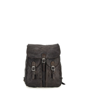 Campomaggi Venere Backpack. Vacc. T/C Grigio.