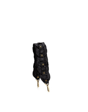Caterina Lucchi Shoulder strap.  Leather. P/D Black.