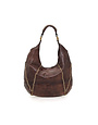 Campomaggi Shoulder Bag. Leather + Studs. P/D Moro