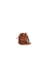 Campomaggi Bucket bag. Leather + Pyramid Studs. P/D. Cognac.