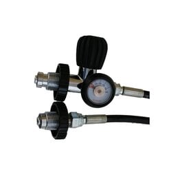 Polaris Overhevel set 1 meter met drukmeter DIN 300 Bar