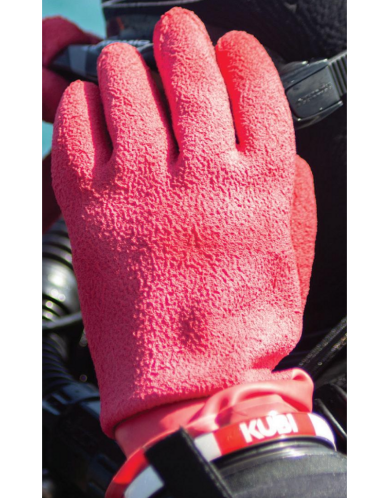 Kubi Kubi Textured Heavyweight Latex - RED