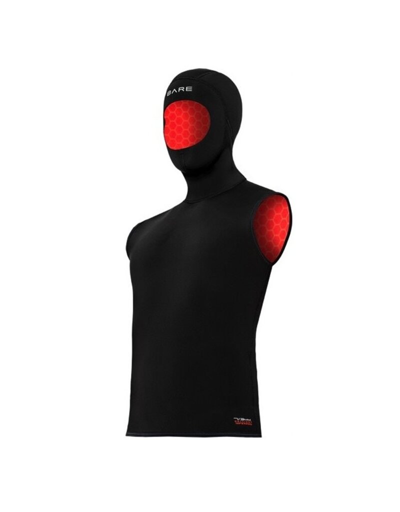 Bare 5/3mm Ultrawarmth hooded vest - men
