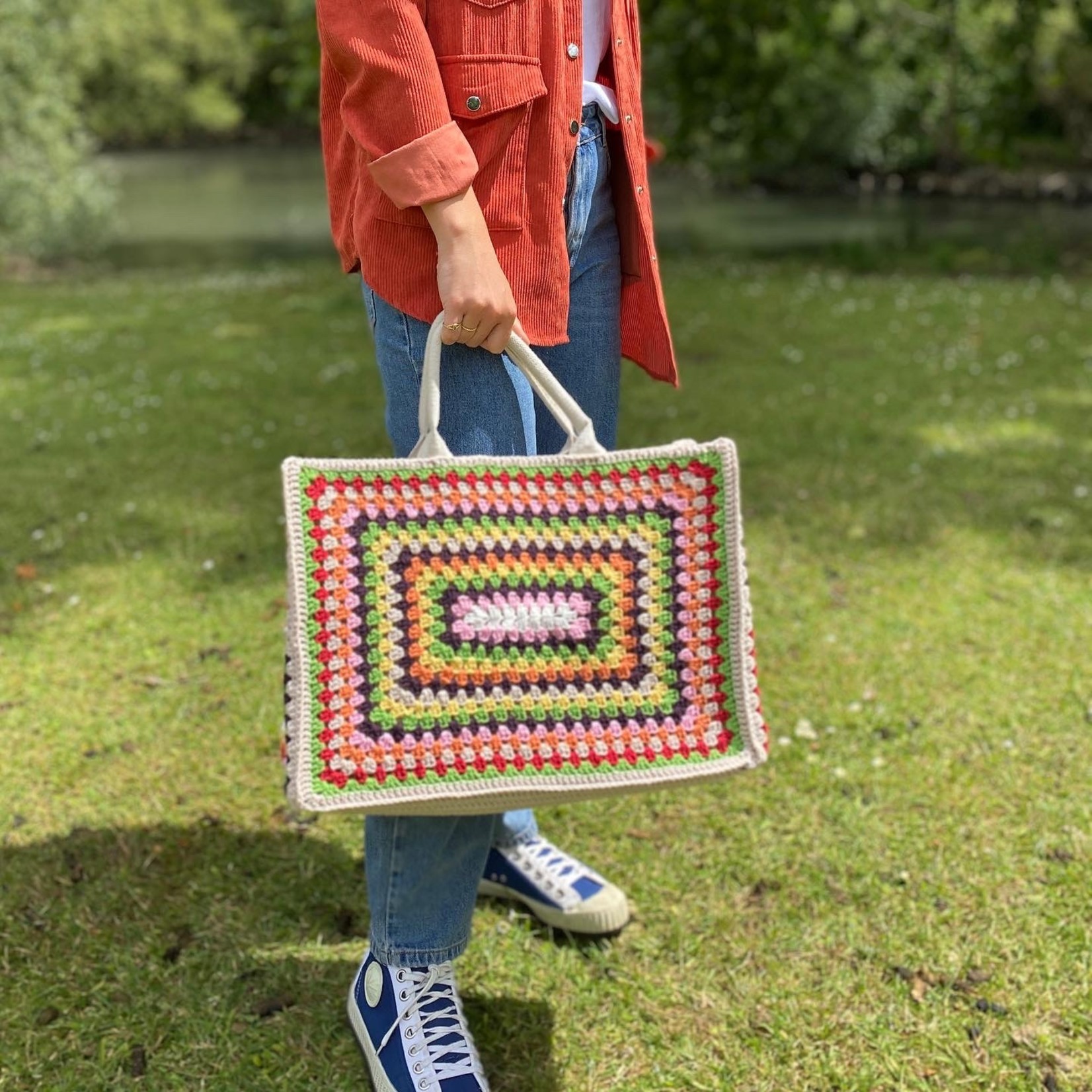 Haakpakket Summer Granny Square Big Bag