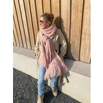 Breipakket Ajour Sjaal in Alpaca Light Luxury