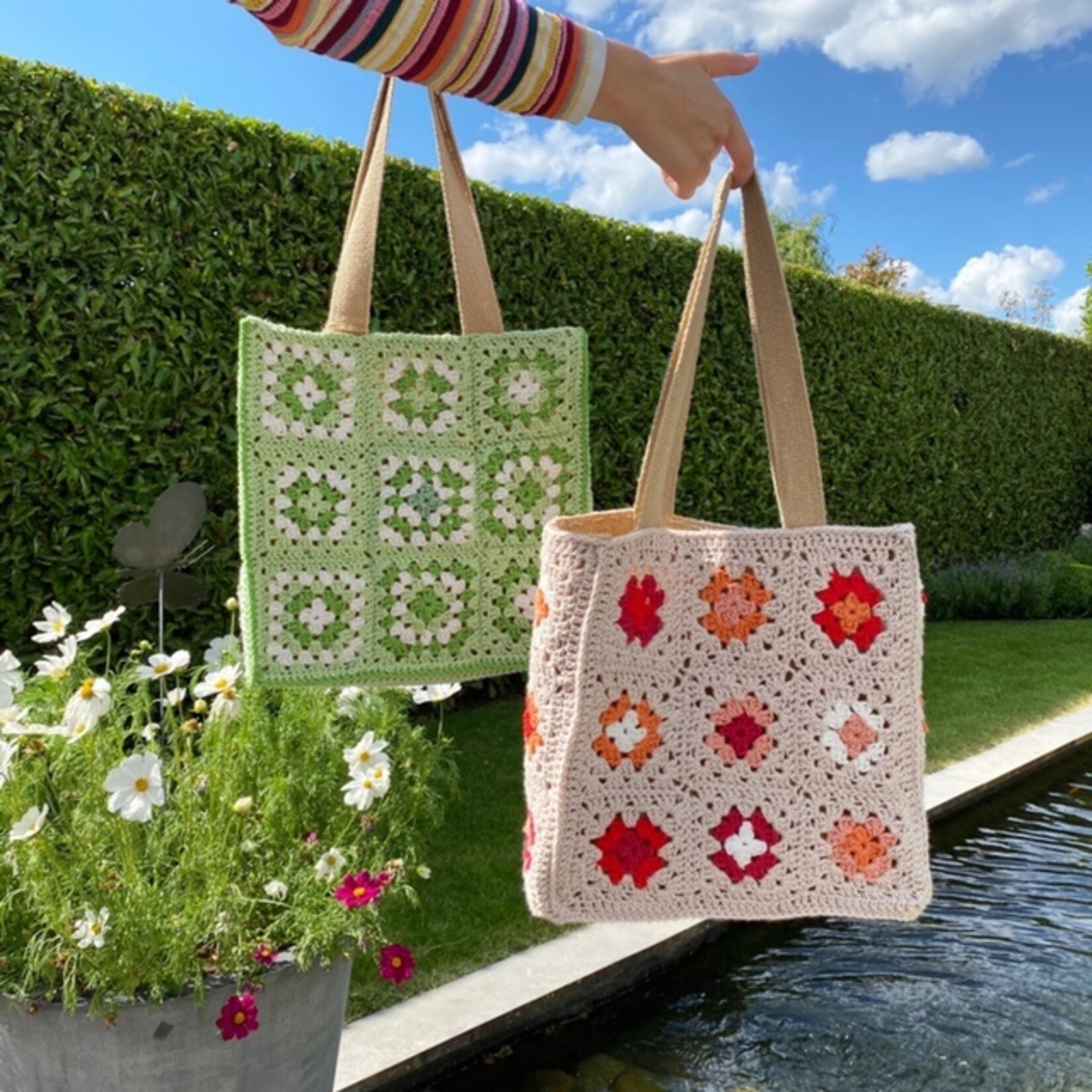 Haakpakket Summer Granny Square Bag