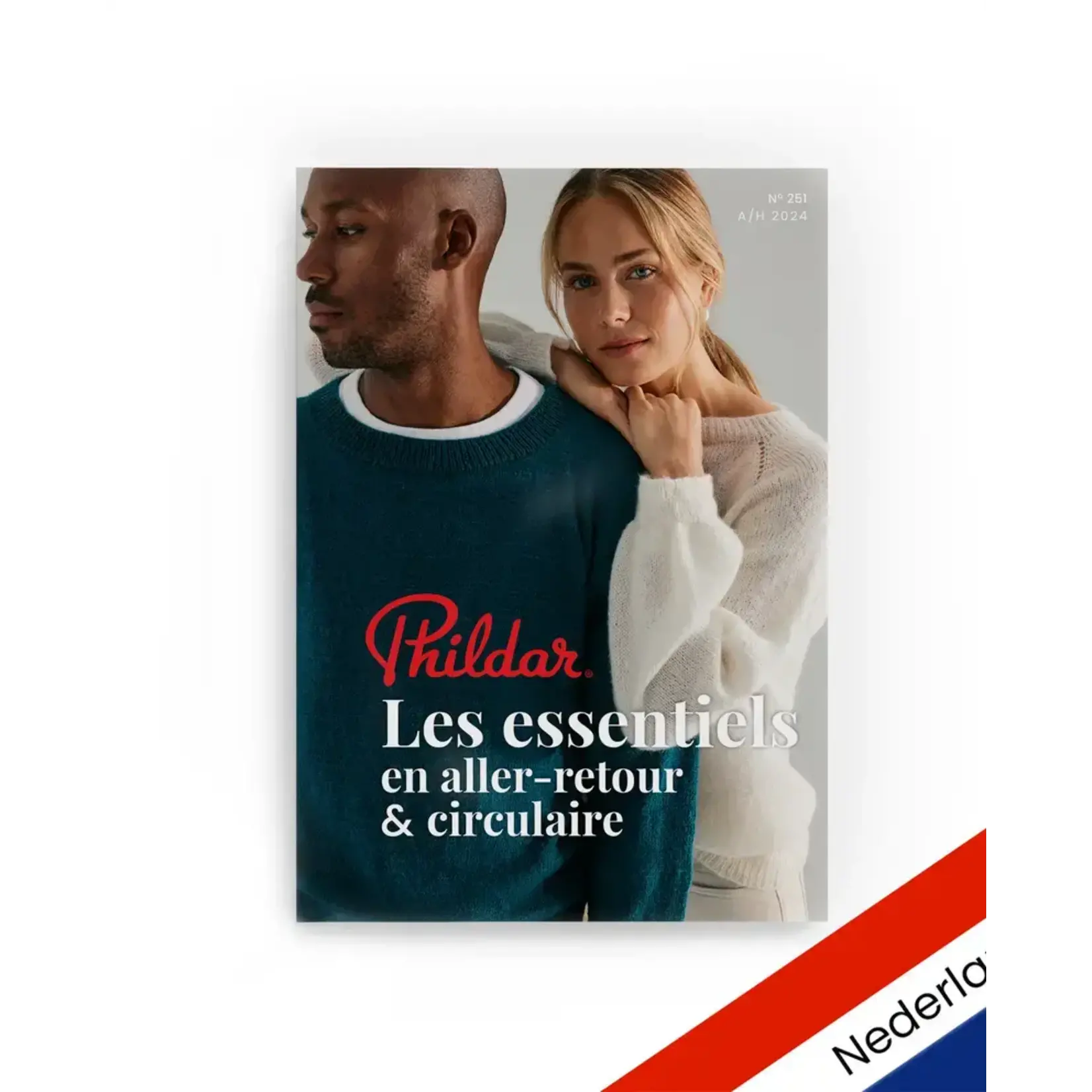 Phildar Phildar n° 251  Heen en weer en in het rond gebreide essentials H/W 2024