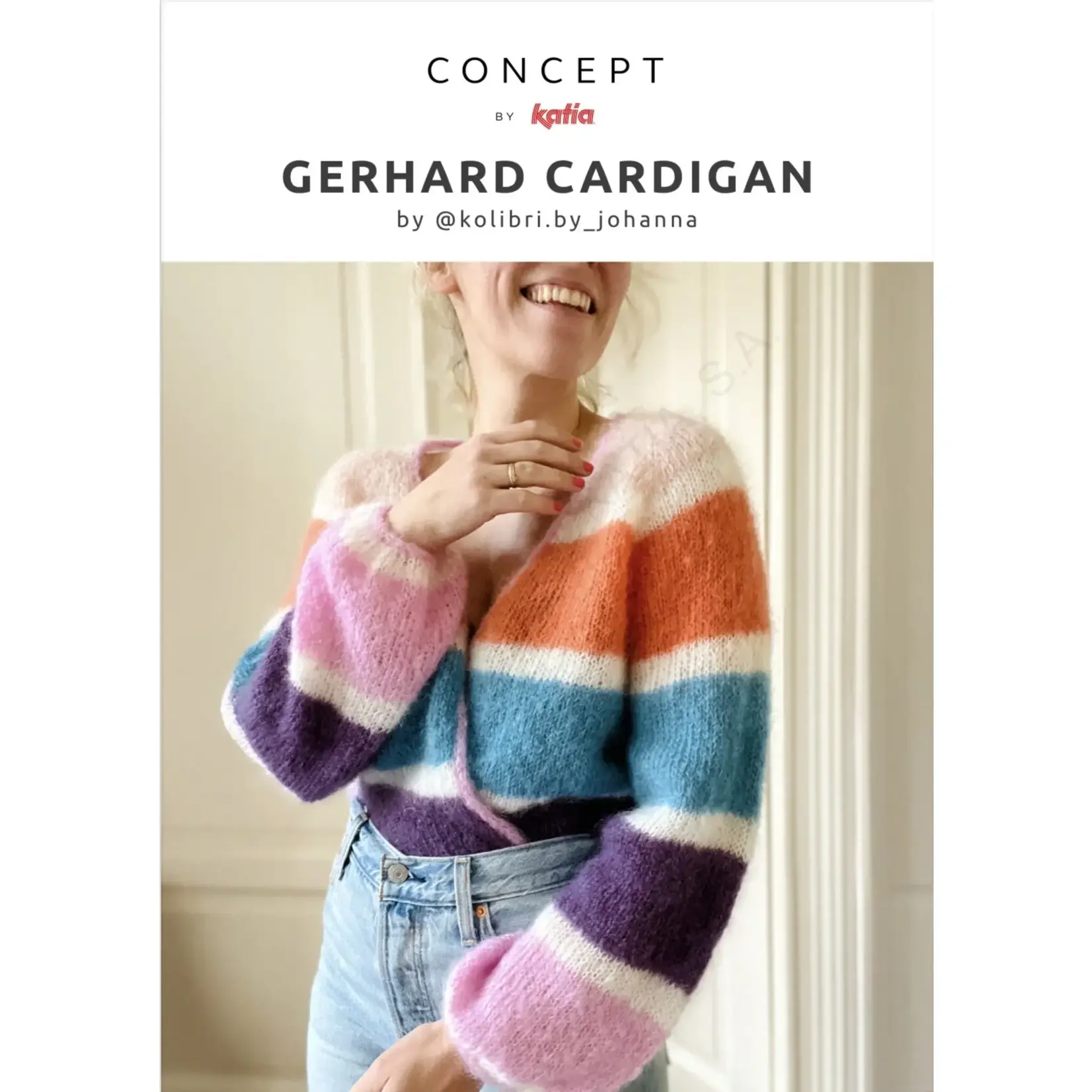 Breipakket Katia Gerhard Cardigan  Maat M/L