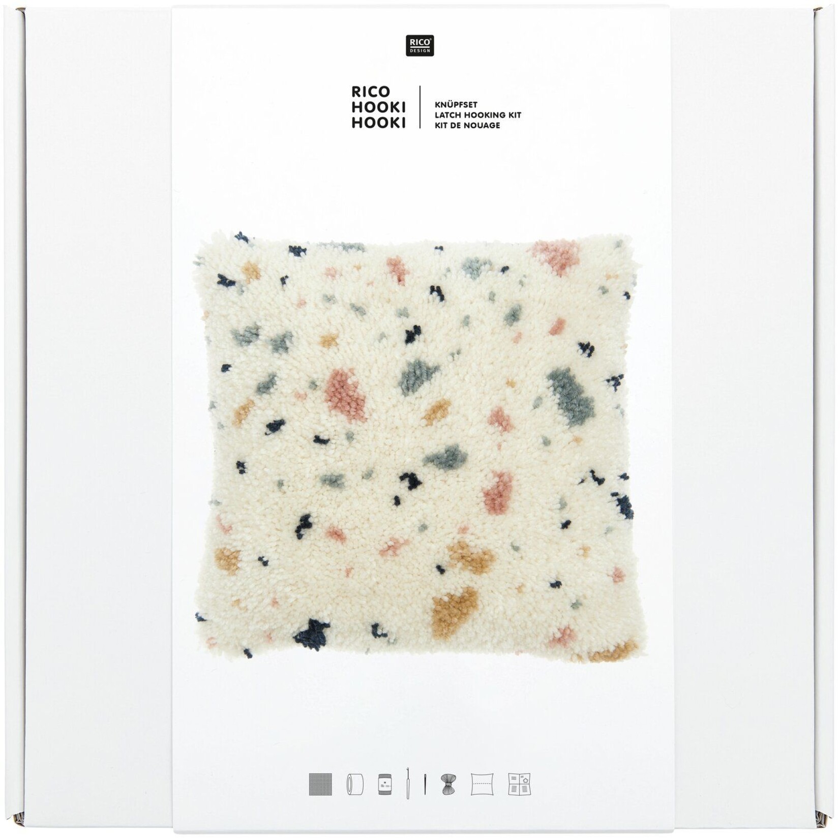 Rico Rico Hooki Hooki Smyrna Set - Kussen Terrazzo