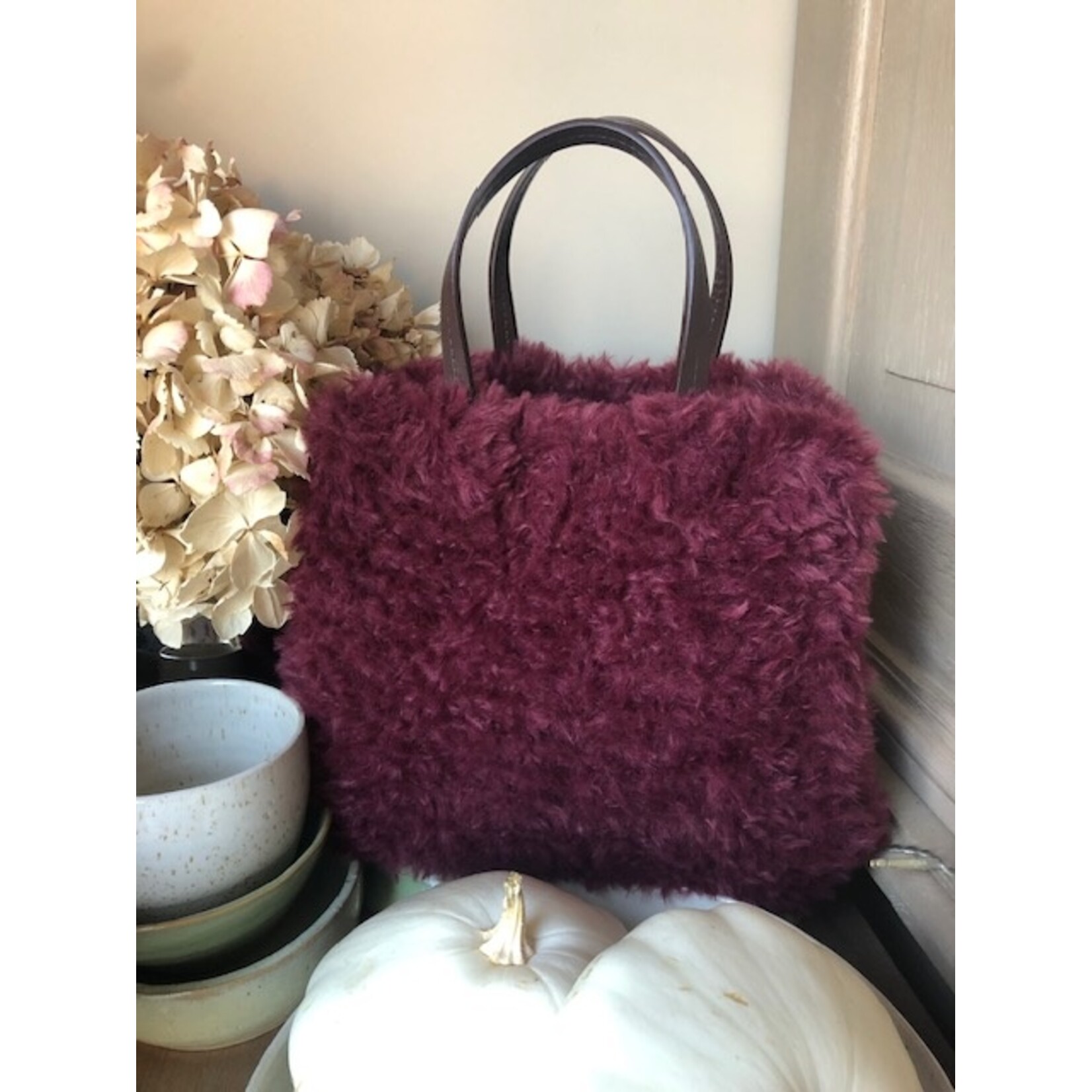 Breipakket Tasje Inuit Burgundy