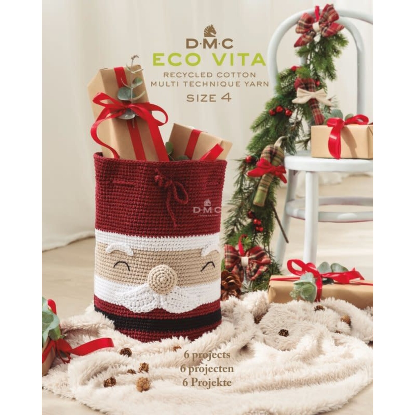 DMC DMC Boek Eco Vita 4 - 6 Kerstprojecten