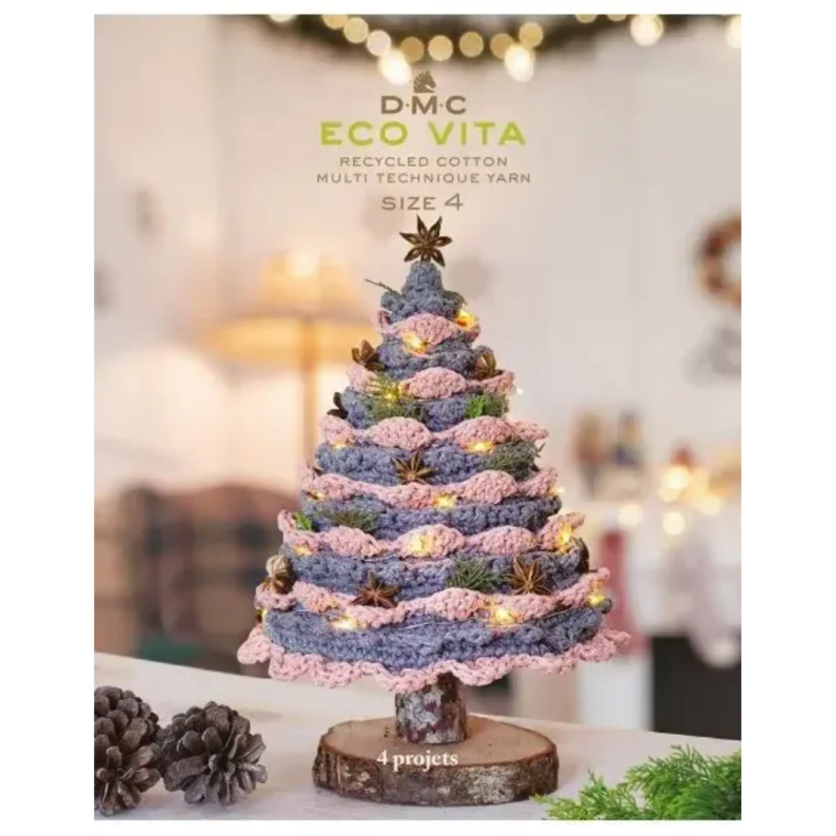 DMC DMC Boek Eco Vita 4 - 4 Kerstprojecten