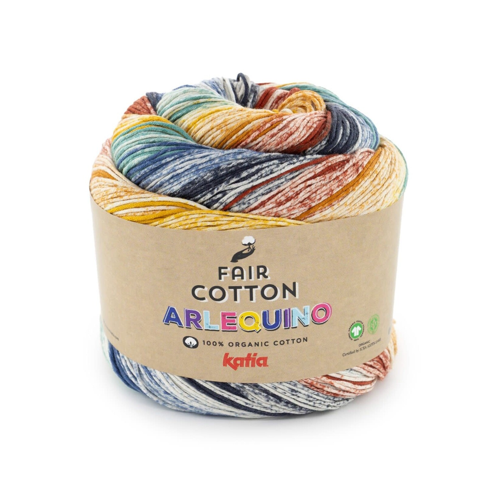 Katia Fair Cotton Arlequino (-20% korting)