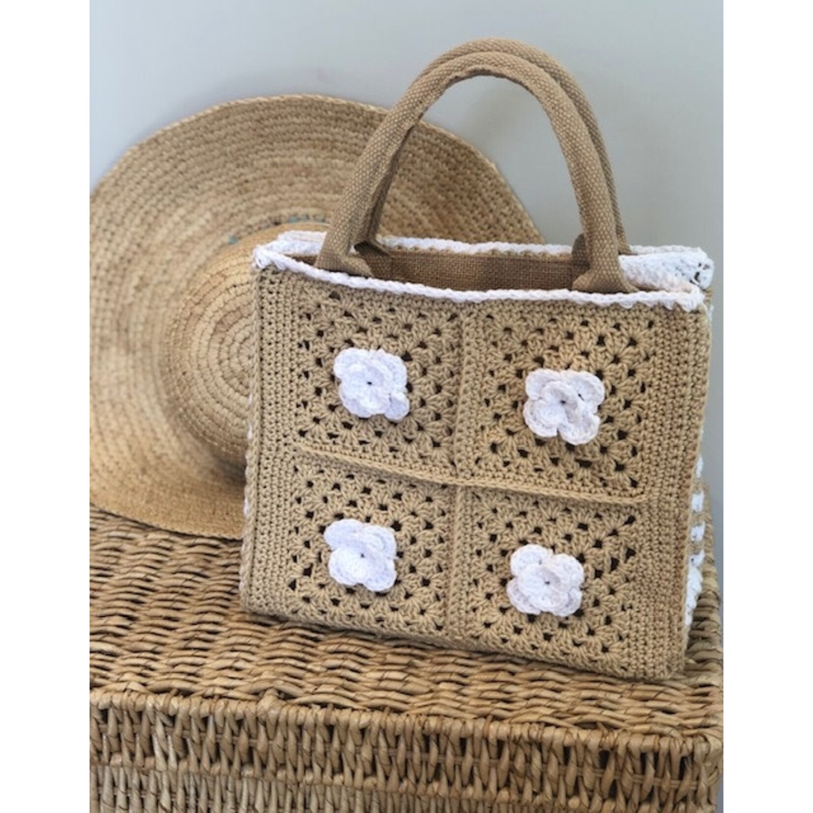 Haakpakket 'The Flower Bag"