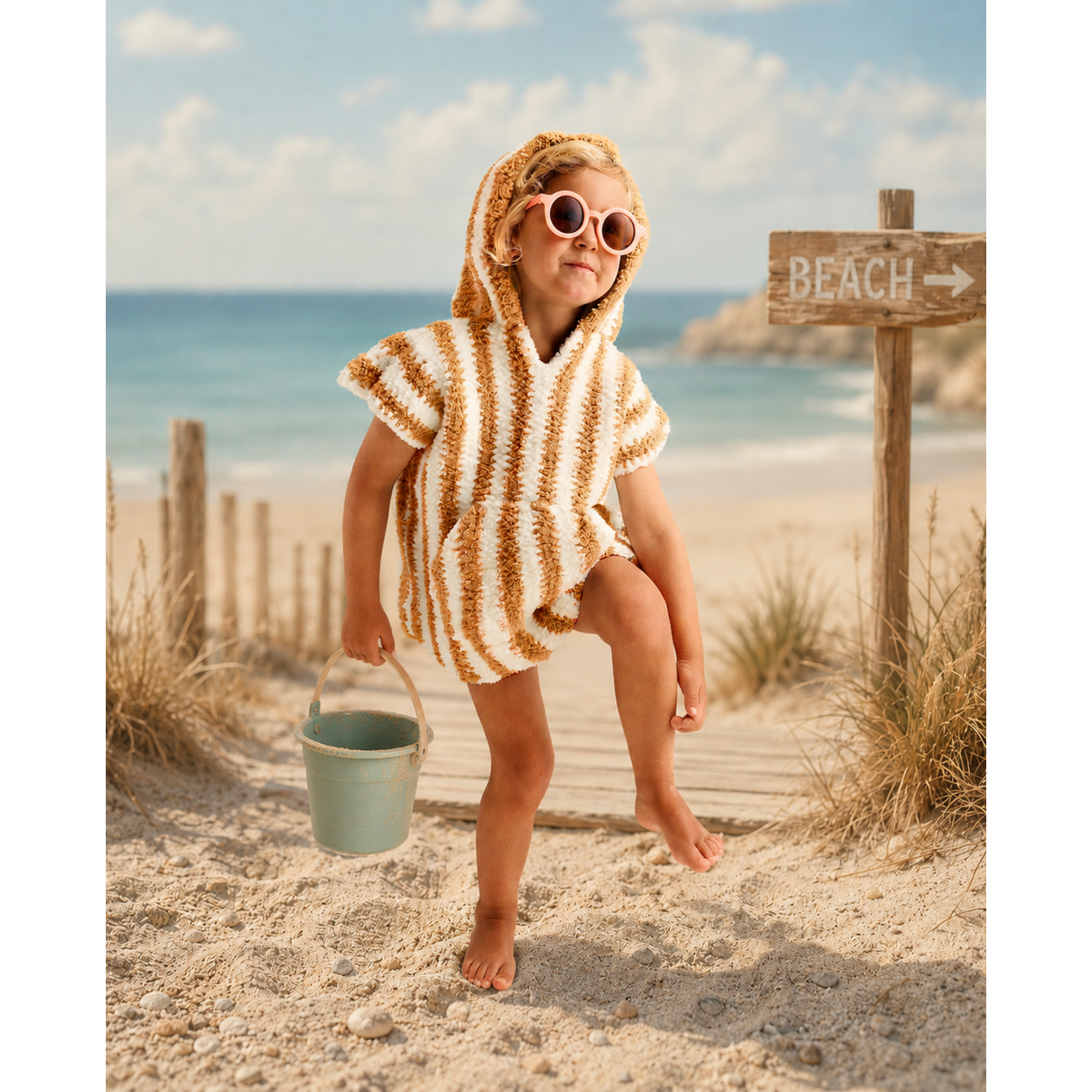 Haakpatroon Beach-pull Kids