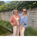 Breipakket Mohair Bernadette-vest met mouwboorden (8/10)