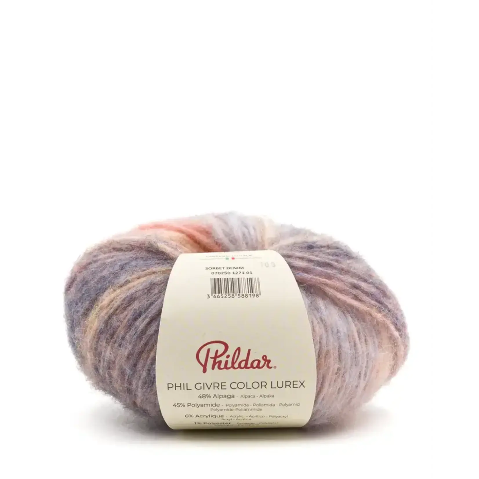 Phildar Phil Givre Color Lurex