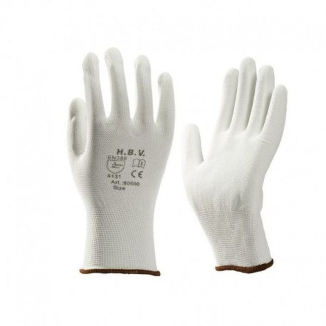 Nylon Handschoen PU Gecoat Maat M