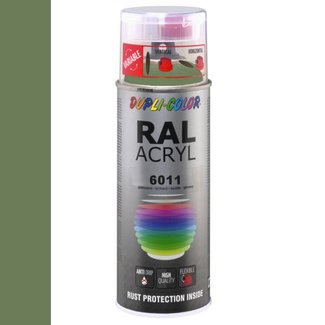 Dupli-Color Ral Acryl Ral 6011 Reseda Groen Hoogglans 400 ml