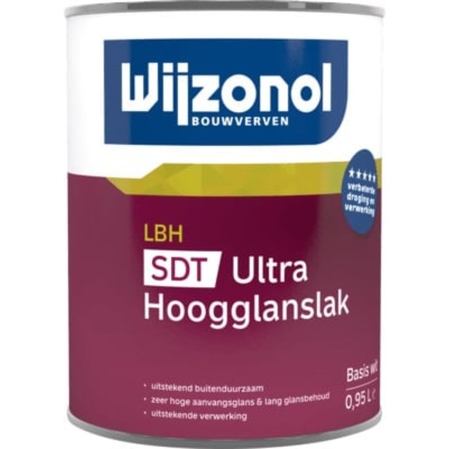 Wijzonol Wijzonol LBH SDT Ultra Hoogglanslak 500 ml