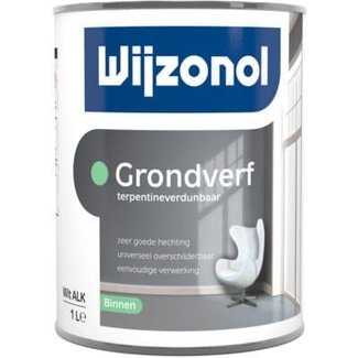 Wijzonol Grondverf Binnen Terpentineverdunbaar 1 liter