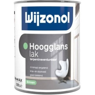 Wijzonol Hoogglanslak Binnen Terpentineverdunbaar 500 ml