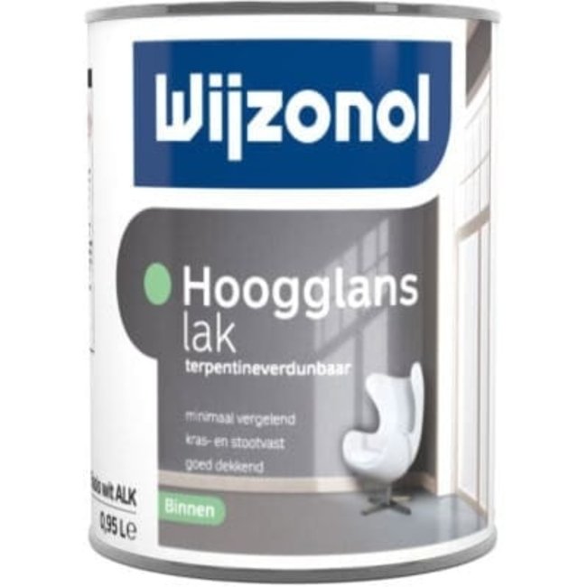 Wijzonol Hoogglanslak Binnen Terpentineverdunbaar 1 liter