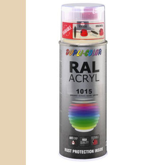 Dupli-Color Ral Acryl Ral 1015 Ivoorwit Hoogglans 400 ml