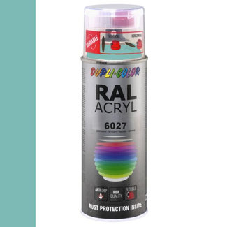 Dupli-Color Ral Acryl Ral 6027 Licht groen Hoogglans 400 ml