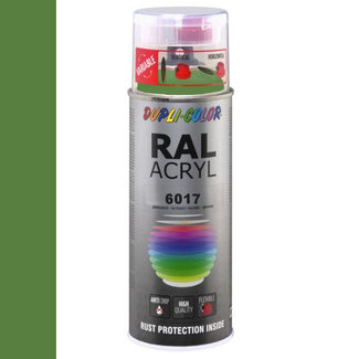 Dupli-Color Ral Acryl Ral 6017 Mei groen Hoogglans 400 ml