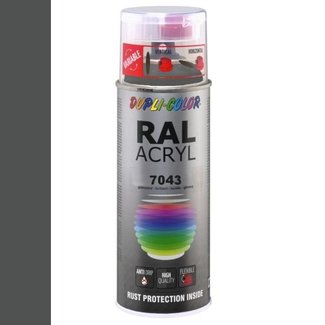 Dupli-Color Ral Acryl Ral 7043 Verkeersgrijs b Hoogglans 400 ml