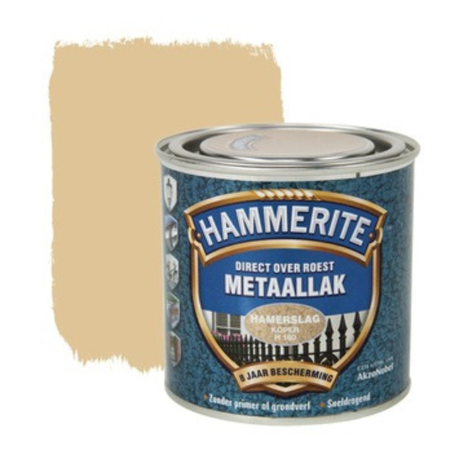 Hammerite Hammerite Metaallak Koper H180 Hamerslag 250 ml