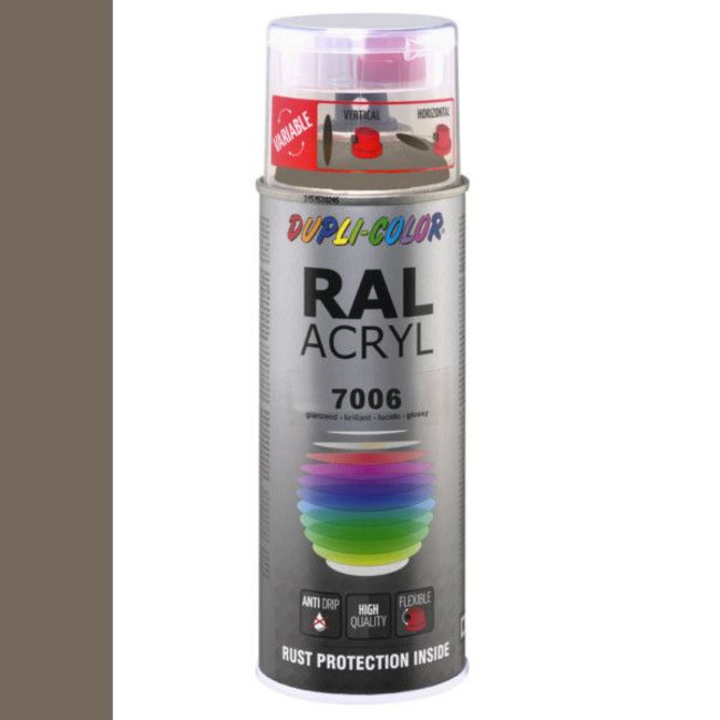 Dupli-Color Ral Acryl Ral 7006 Grijs-beige Hoogglans 400 ml