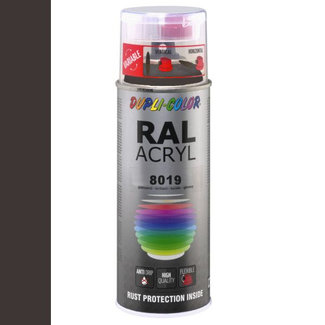 Dupli-Color Ral Acryl Ral 8019 Grijsbruin Hoogglans 400 ml