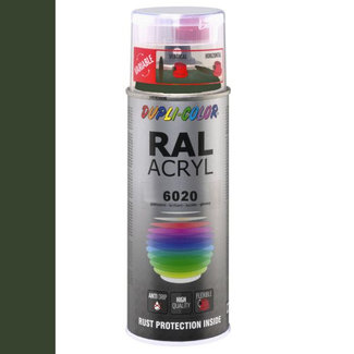 Dupli-Color Ral Acryl Ral 6020 Chromaat groen Hoogglans 400 ml