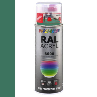 Dupli-Color Ral Acryl Ral 6000 Patina groen Hoogglans 400 ml