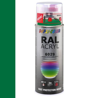 Dupli-Color Ral Acryl Ral 6029 Munt groen Hoogglans 400 ml