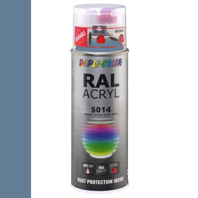 Dupli-Color Ral Acryl Ral 5014 Duif blauw Hoogglans 400 ml