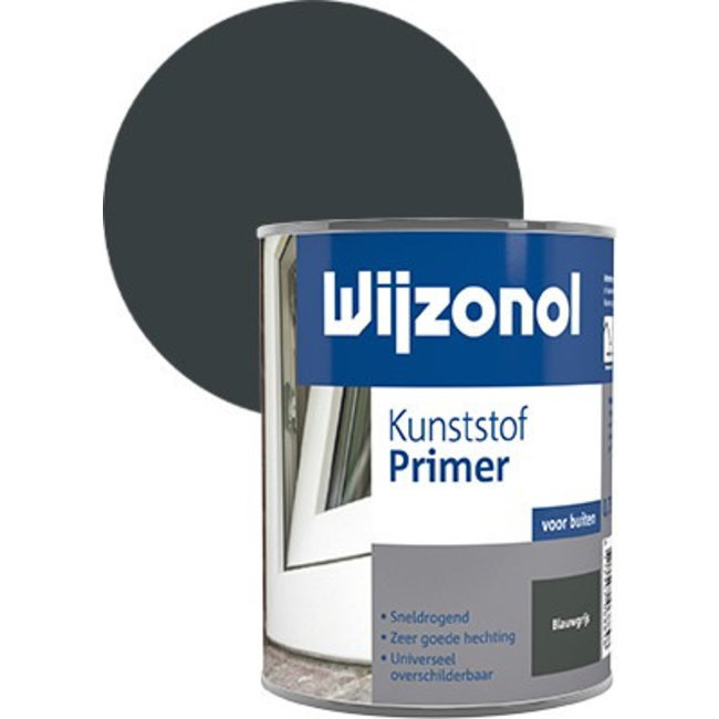 Wijzonol Wijzonol Kunststof Primer Blauwgrijs 750 ml