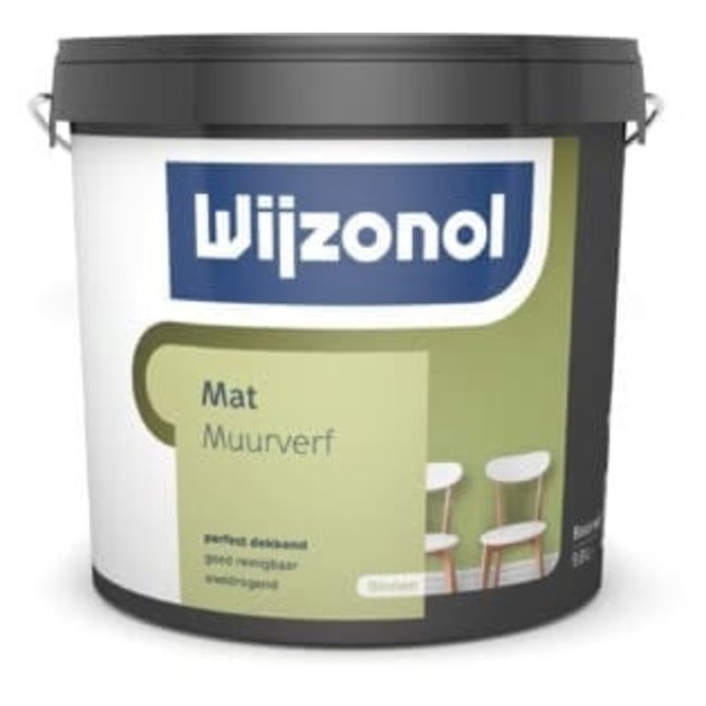 Wijzonol Muurverf Mat 2,5 liter