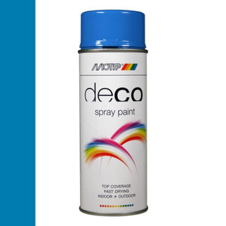 Motip Deco Paint Ral 5015 Hemelsblauw Hoogglans 400 ml