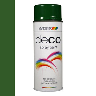 Motip Deco Paint Ral 6002 Bladgroen Hoogglans 400 ml