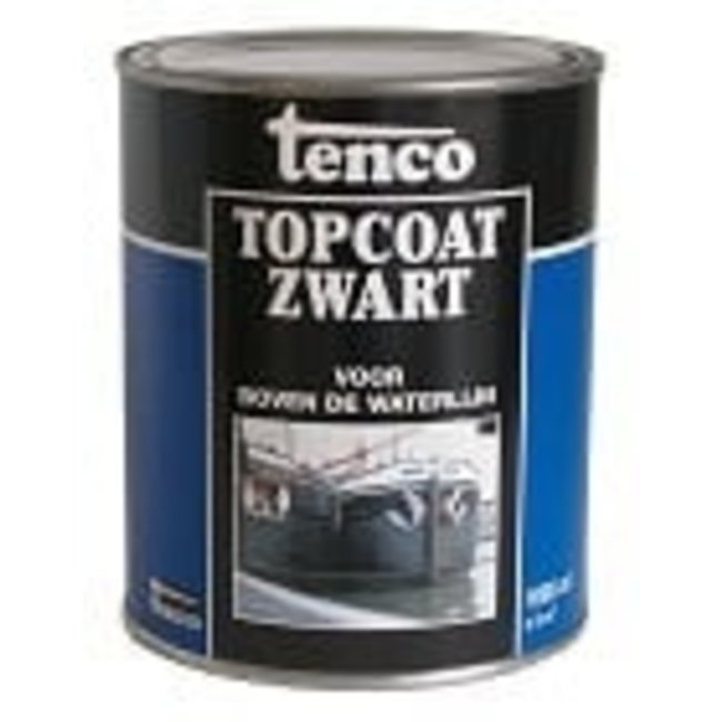 Tenco Tenco Topcoat Zwart 25 liter