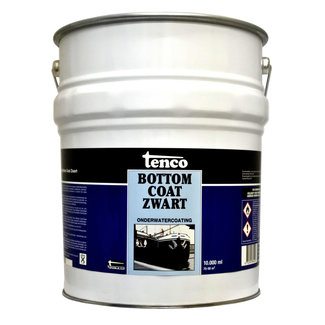 Tenco Tenco Bottomcoat Zwart 10 liter