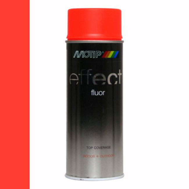 Motip Deco Effect Fluorescent Rood-Oranje 400 ml