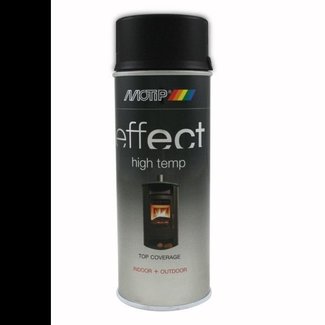 Motip Deco Effect Hittebestendig Zwart 400 ml