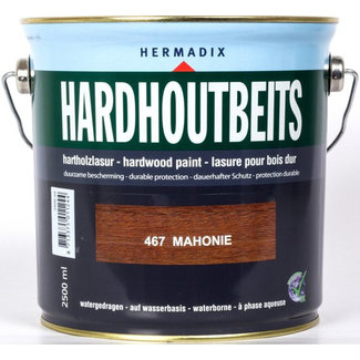 Hermadix Hermadix Hardhoutbeits Mahonie 467 2,5 liter