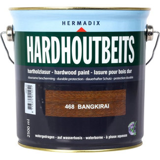 Hermadix Hardhoutbeits Bangkirai 468 2,5 liter